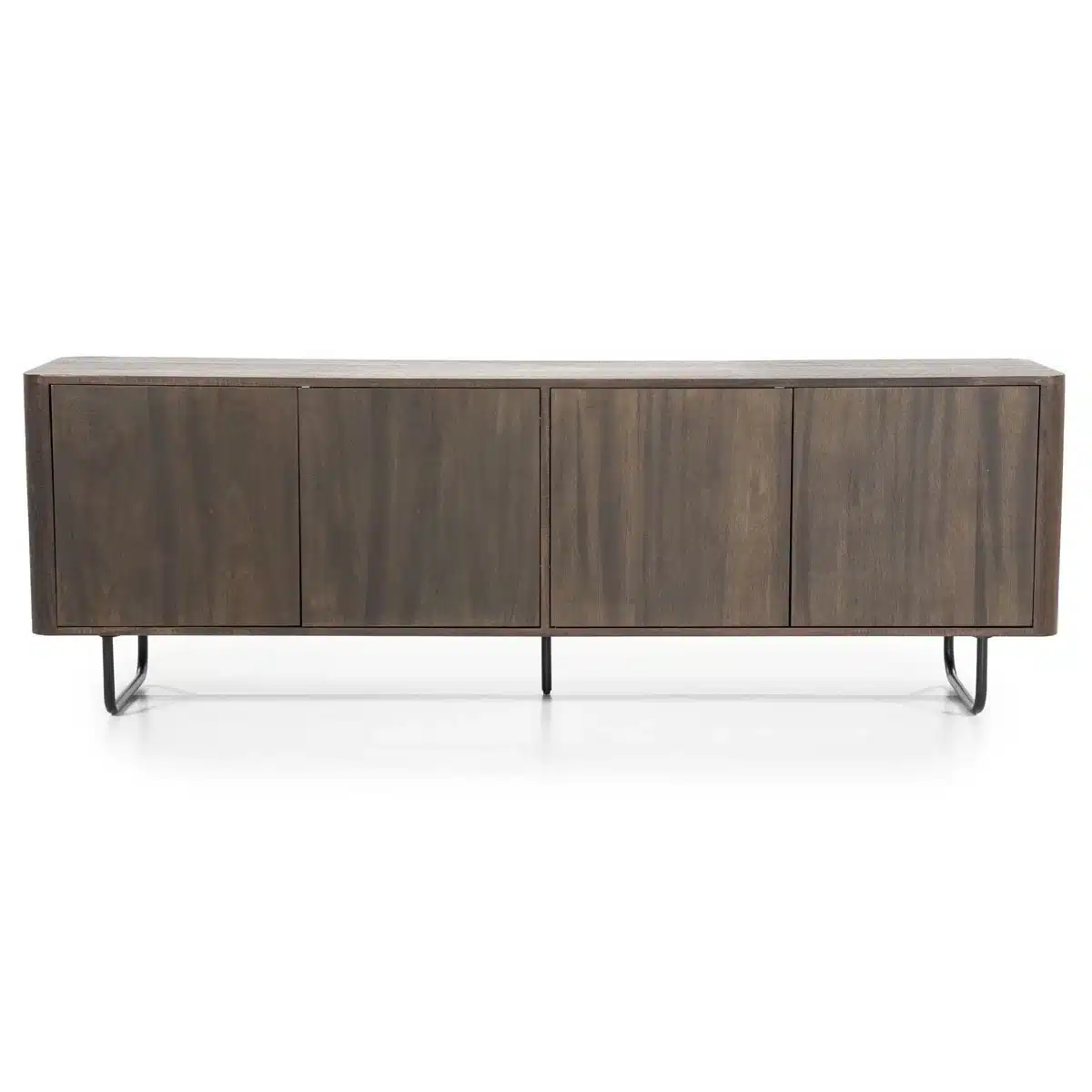 Eleonora tv meubel James 180x40x55 cm mangohout bruin