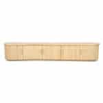 Eleonora tv meubel Josh 240x42x43 cm eiken naturel