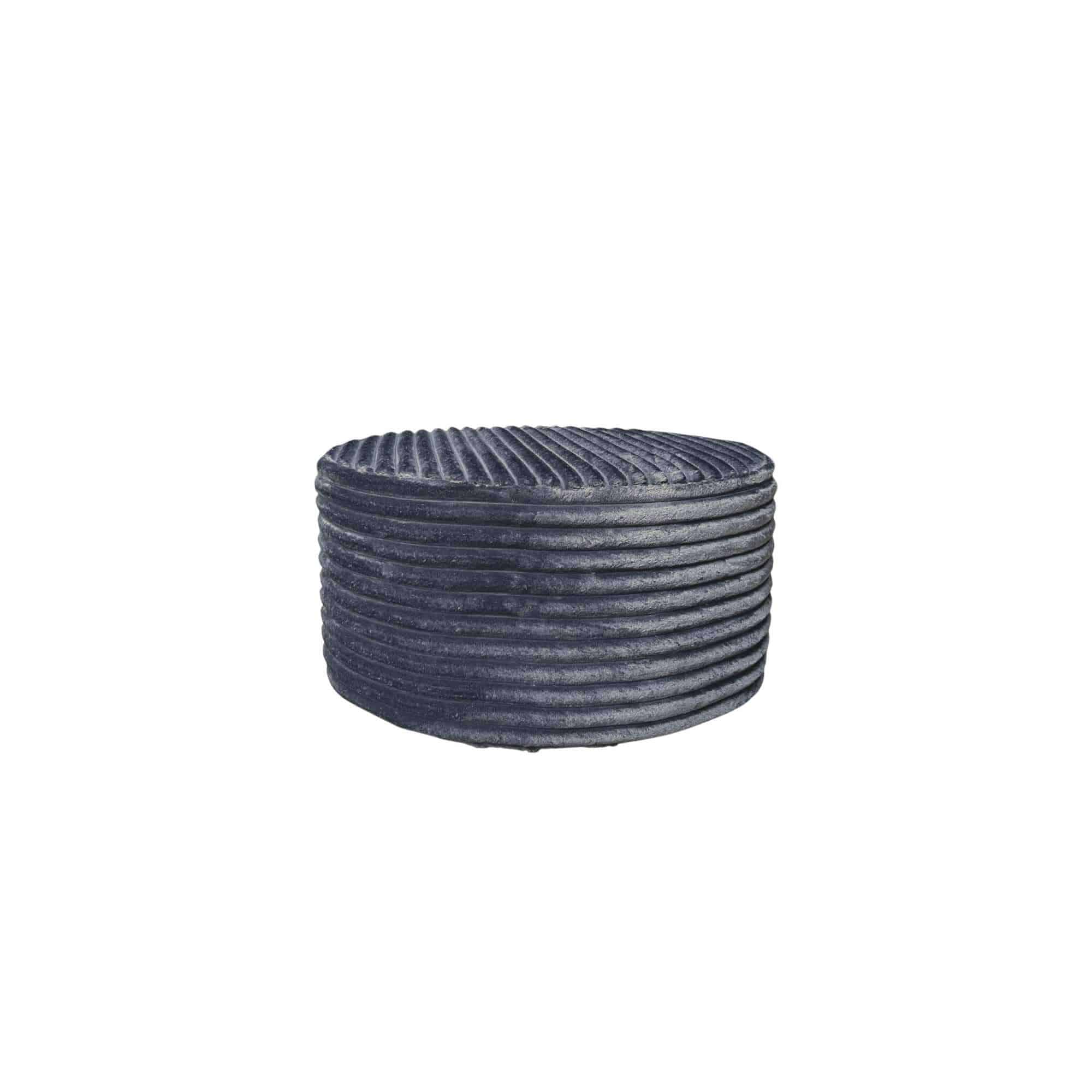 Starfurn My Sofa Hocker | Rond | 60 cm | Tilia 85 | Antraciet