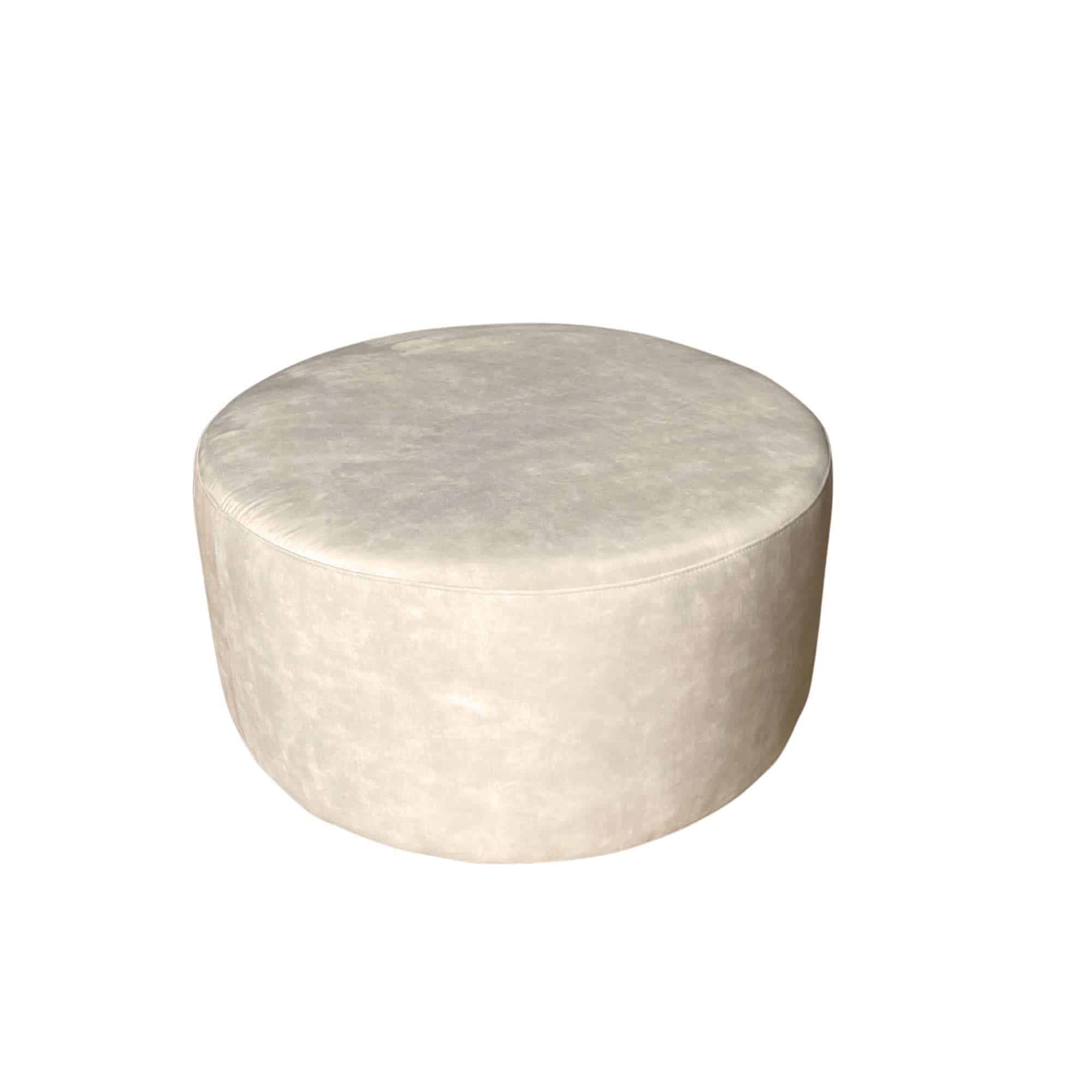 Starfurn My Sofa Hocker | Rond | 80 cm | Adore 102 |  Crème