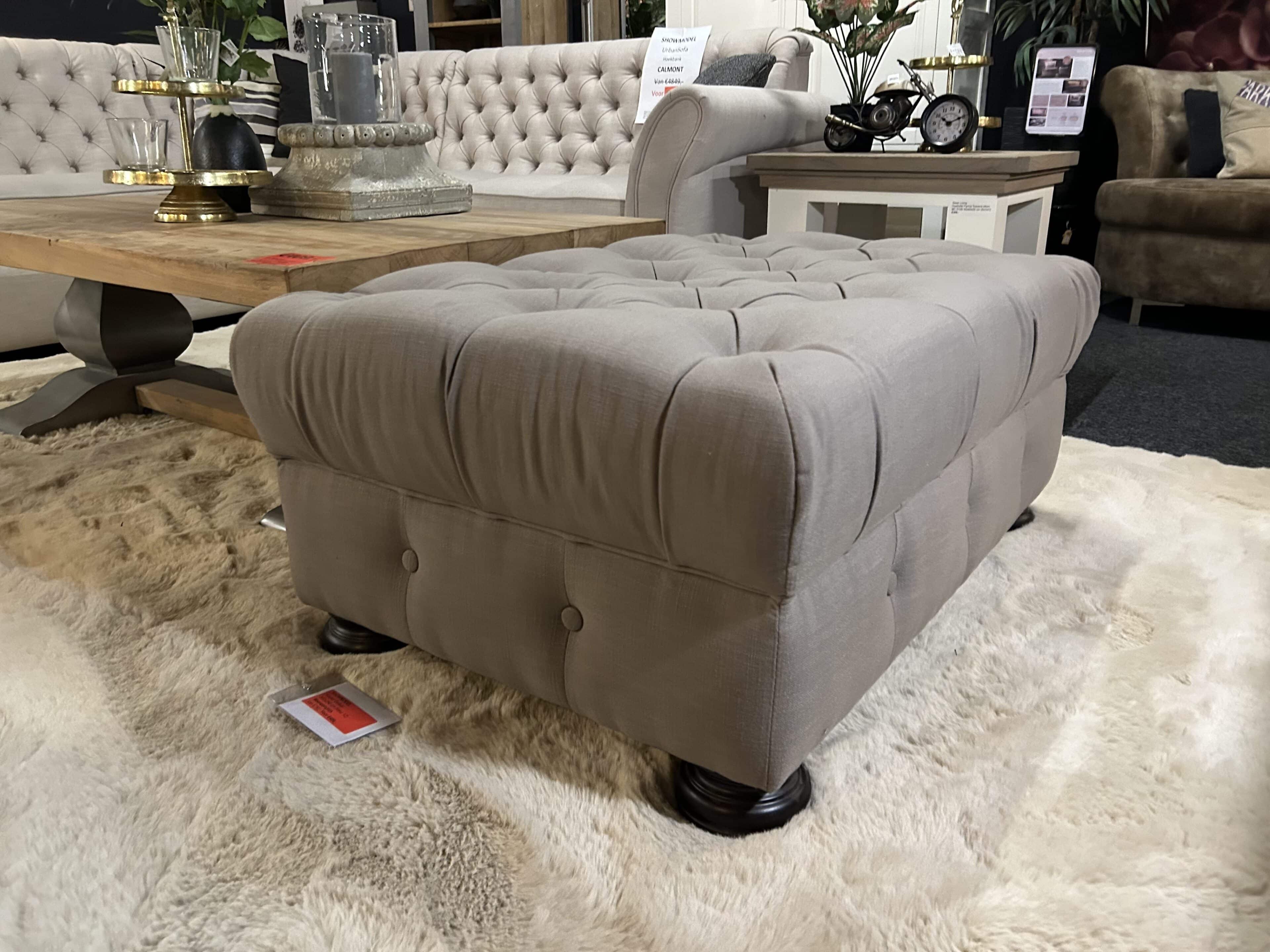 SHOWMODEL UrbanSofa hocker San Remo 60 x 90 cm