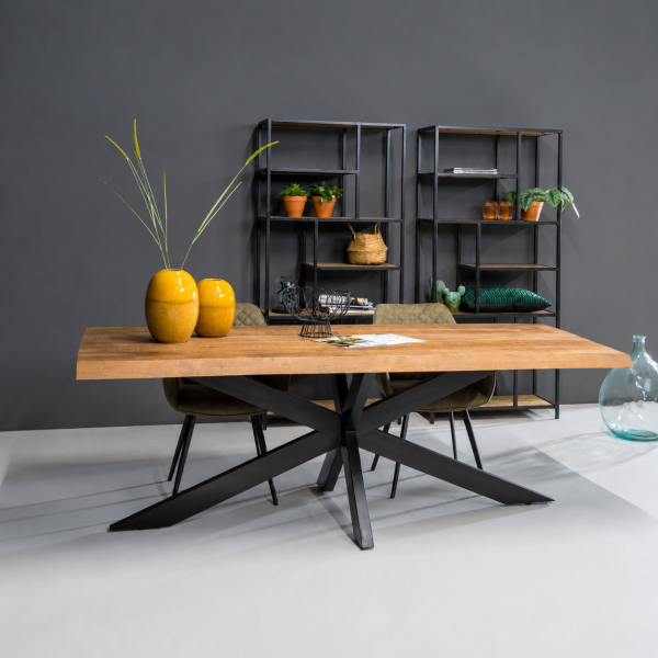 Livingfurn Eetkamertafels Nairobi Tree Top Spider 200cm