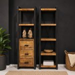 Livingfurn boekenkast Nairobi 3 laden 55 cm
