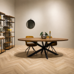 Livingfurn eettafel Rocky Oval 240 cm