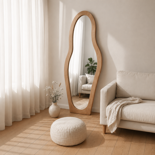 Livingfurn spiegel Brix Olivia Almond