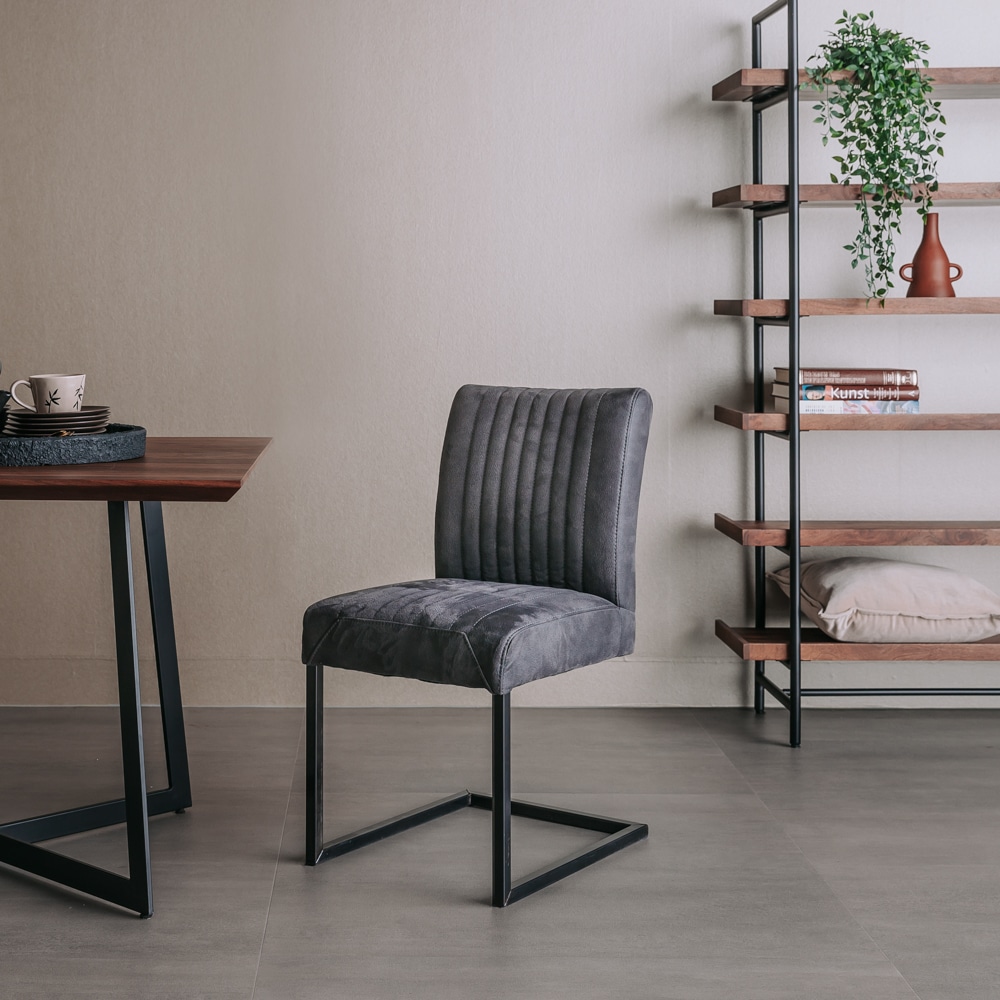 Tower Living eetkamerstoel Ferro antraciet