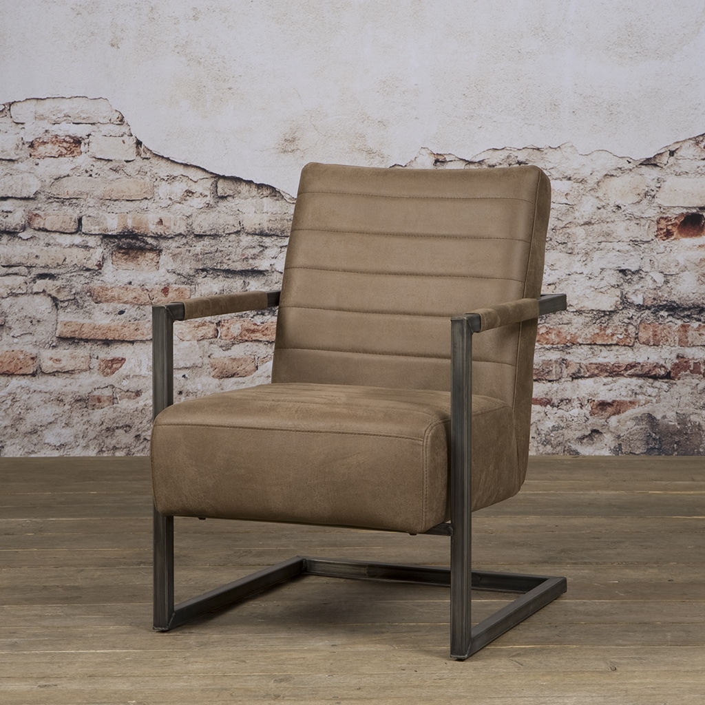 Tower Living fauteuil Rocca met arm bruin