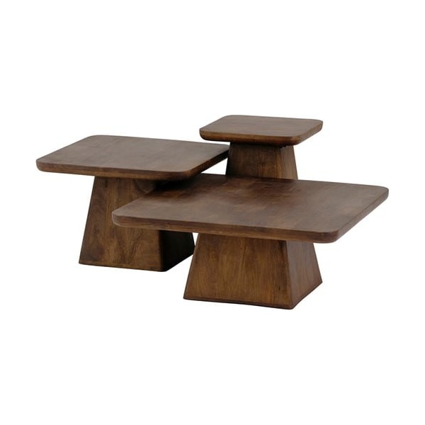 Nijwie MySons Bijzettafel 40, Mango Brown Walnut - Stockholm Collection