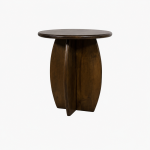 Nijwie MySons Bijzettafel Ø50, Mango Brown Walnut - Belly Table Collection