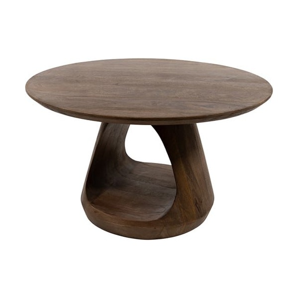 Nijwie MySons Bremen salontafel Ø70, H38, Mango Matt Walnut - Must Have Collection