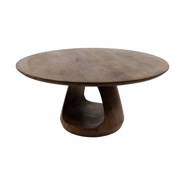 Nijwie MySons Bremen salontafel Ø90, H40, Mango Matt Walnut - Must Have Collection