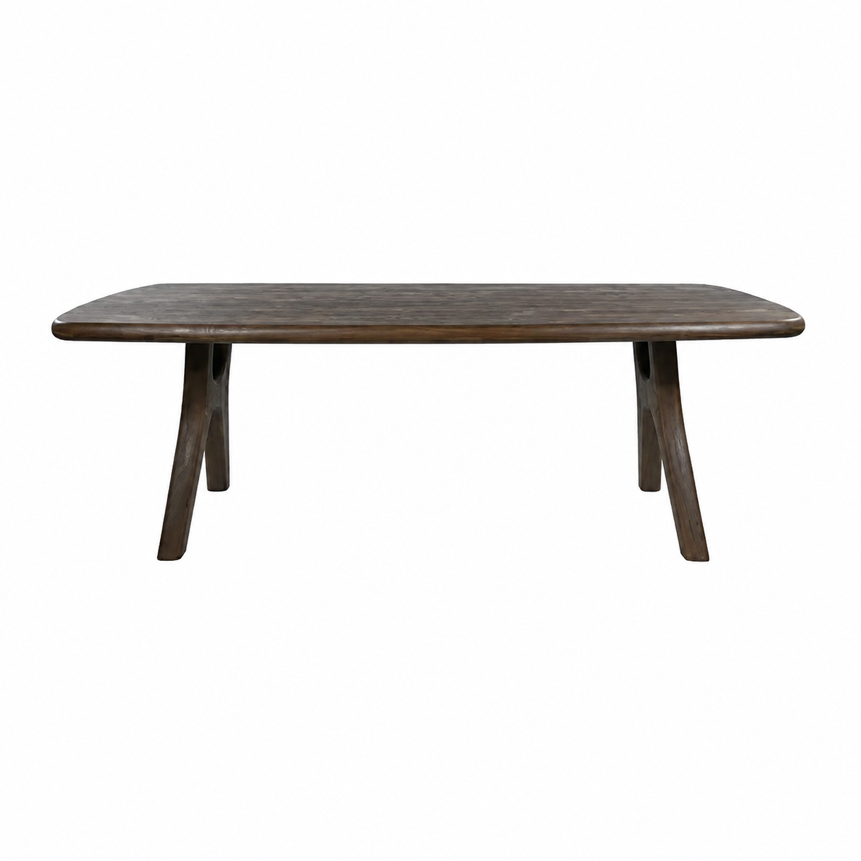 Nijwie MySons Eetkamertafel 240, langwerpig met ronde hoeken, Mango Espresso Brown – Addo Table Collection