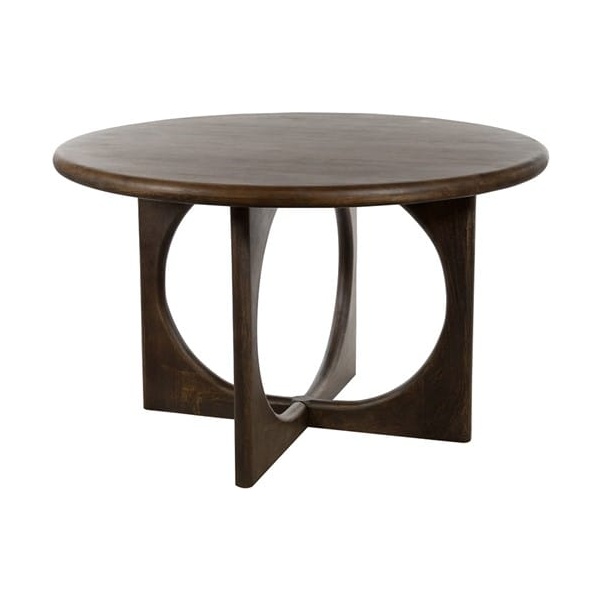 Nijwie MySons Eetkamertafel Ø130, Mango Brown Walnut - Zodiac Collection