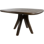 Nijwie MySons Eetkamertafel stuiver vorm 150, Mango Espresso Brown - Addo Table Collection