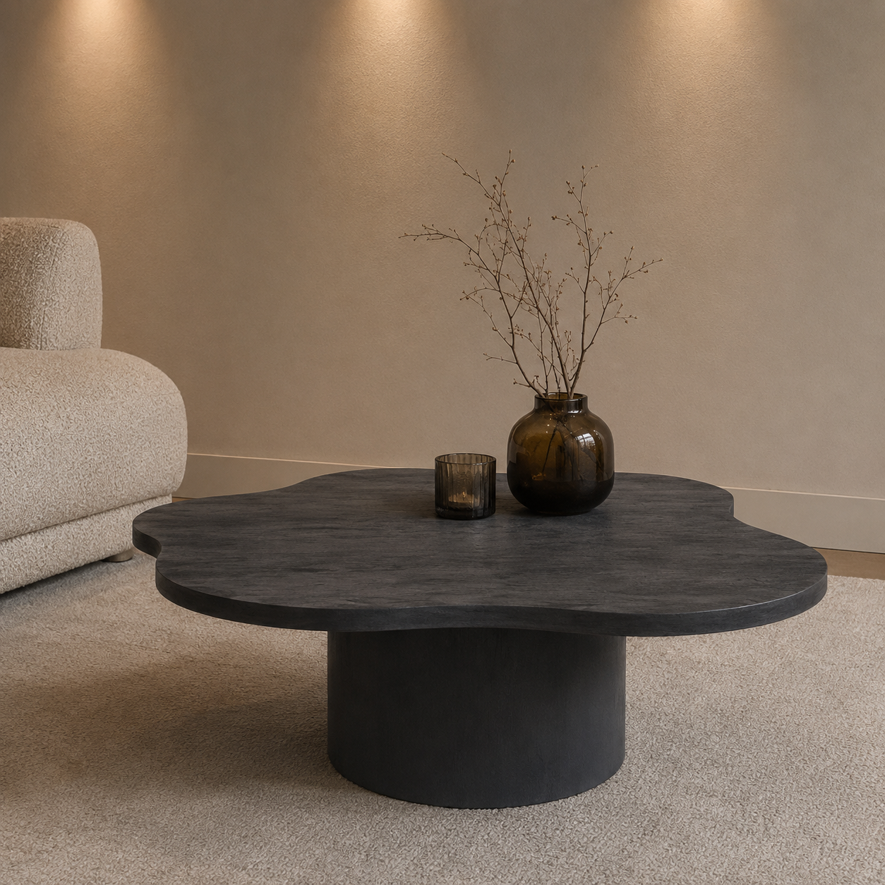 Nijwie MySons Fiore salontafel 98, Black – Mix & Match Collection