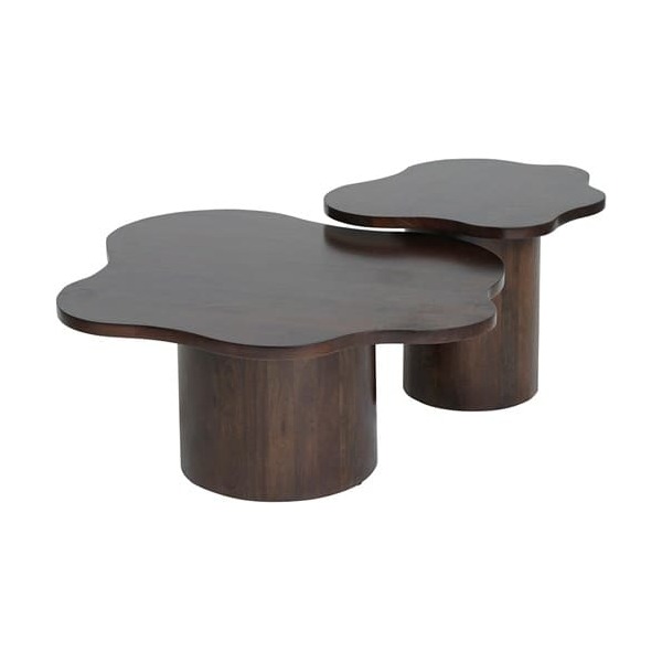 Nijwie MySons Fiore salontafel 98, Mango Brown Walnut - Mix & Match Collection