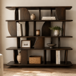 Nijwie MySons Oregano boekenkast 140, Mango Brown Walnut - Oregano Collection
