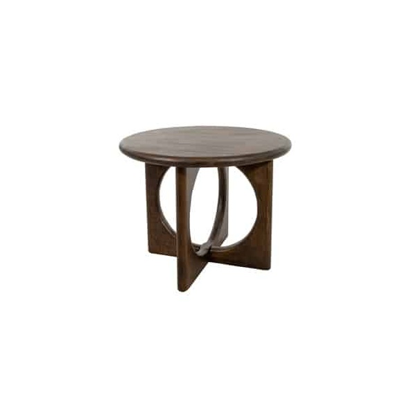 Nijwie MySons Salontafel Ø60, H46, Mango Brown Walnut - Zodiac Collection