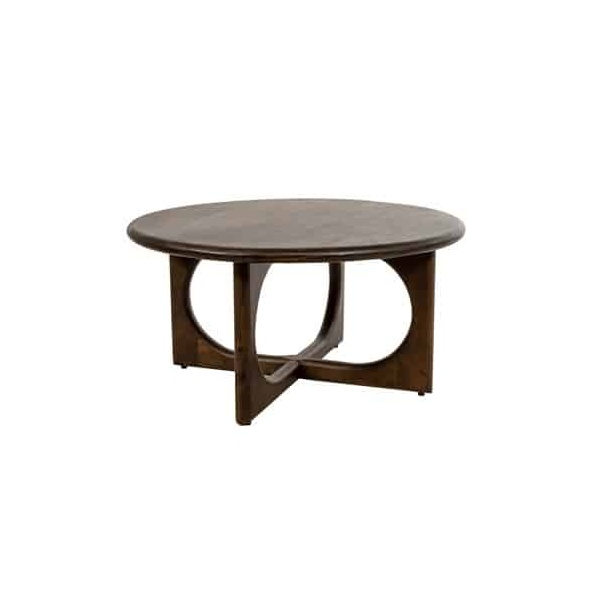 Nijwie MySons Salontafel Ø80, H40, Mango Brown Walnut - Zodiac Collection