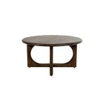 Nijwie MySons Salontafel Ø80, H40, Mango Brown Walnut - Zodiac Collection