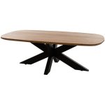 Nijwie MySons Salontafel deens ovaal 120, Mango Smooth Natural - Akagi Table Collection