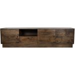 Nijwie MySons TV dressoir 190 met 3 deuren, 1 lade en 1 open vak, Mango Brown Walnut - Kaapstad Collection