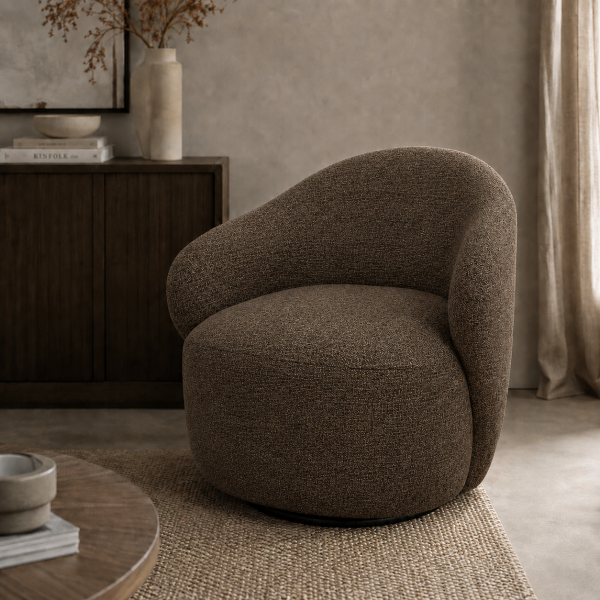 Nijwie MySons draaifauteuil 360 Jimi – Present – Brown 440 – Star Collection