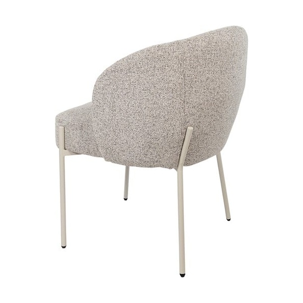 Nijwie MySons eetkamerstoel Adele -beige poten - Puente - Stone 09-Star collection (set van 2)