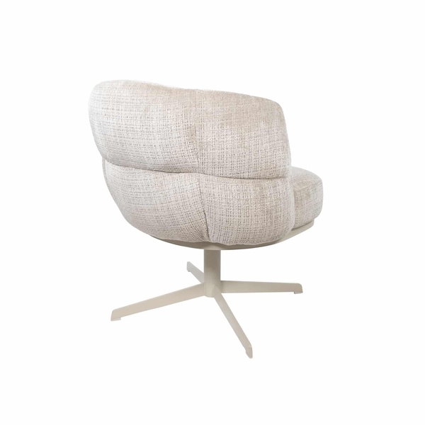 Nijwie MySons eetkamerstoel JLo eetkamerstoel - beige draaipoot 360 - Star Collection