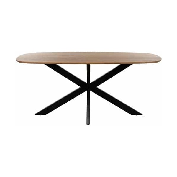 Nijwie MySons eettafel deens ovaal 210x105x78 Mango Smooth Natural – Akagi Table Collection