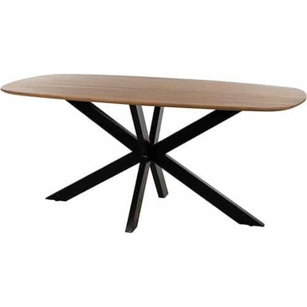 Nijwie MySons eettafel deens ovaal 230x105x78 Mango Smooth Natural – Akagi Table Collection