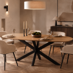 Nijwie MySons eettafel deens ovaal 230x105x78 Mango Smooth Natural – Akagi Table Collection