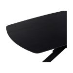 Nijwie MySons eettafel deens ovaal 230x105x78 cm Acacia Black – Akagi Table Collection
