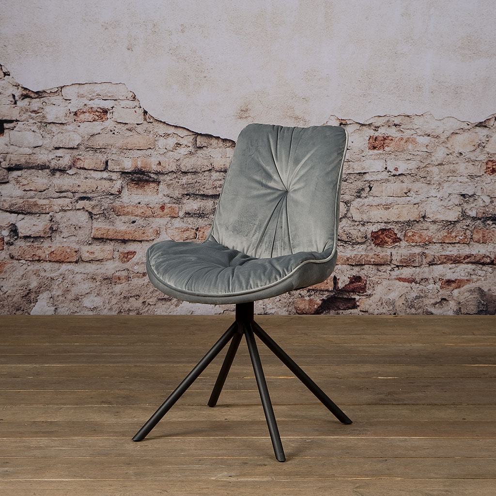 SHOWMODEL Tower Living eetkamerstoel zonder arm Palma grijs