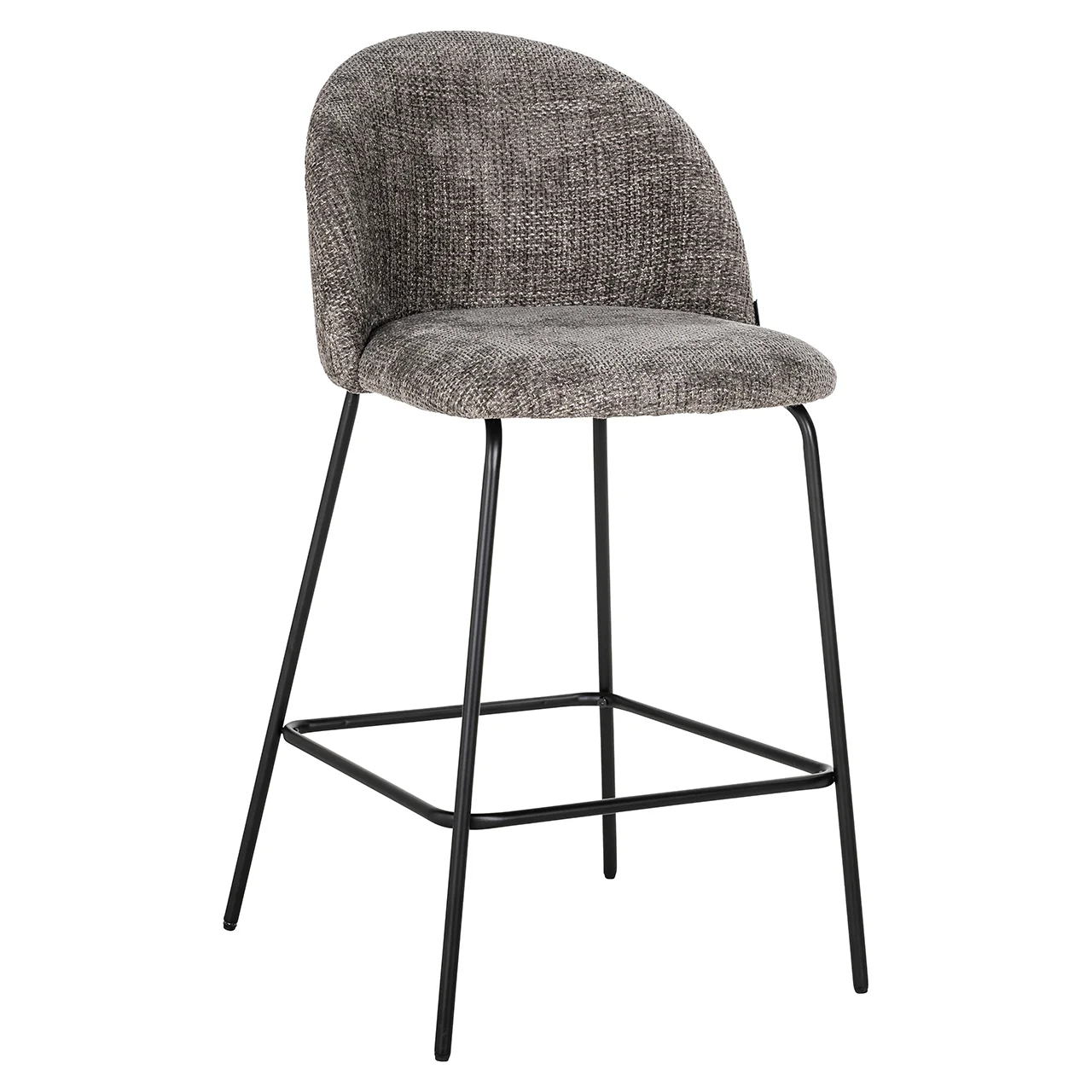 SHOWMODEL Richmond Interiors barstoelen Alyssa laag set van 2 bruin