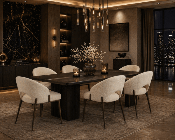 Richmond Interiors eetkamerstoel Kenzi natural