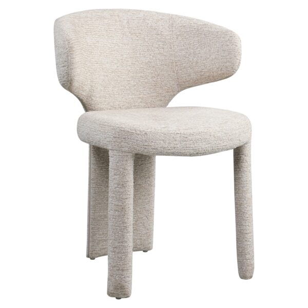 Richmond Interiors eetkamerstoel Viola met arm natural linear