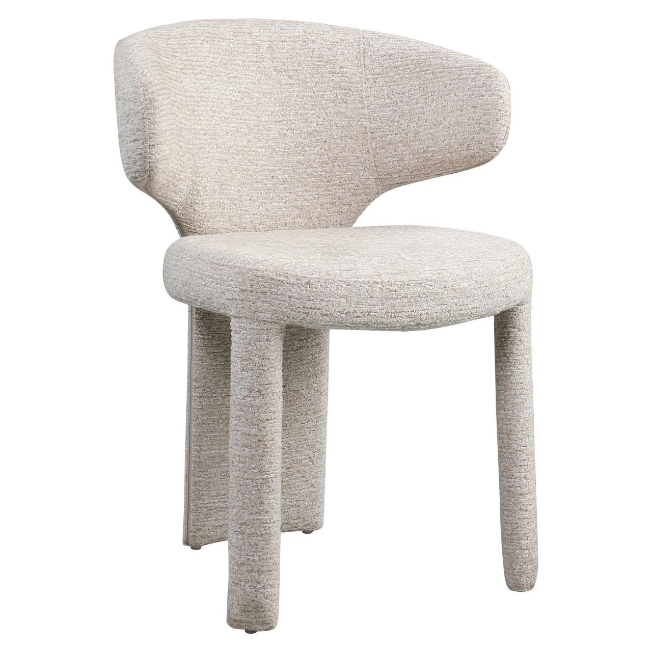 Richmond Interiors eetkamerstoel Viola met arm natural linear