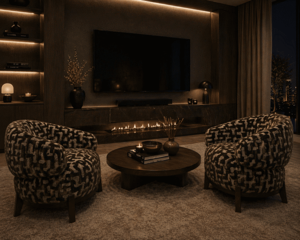 Richmond Interiors fauteuil Montana moss labyrinth