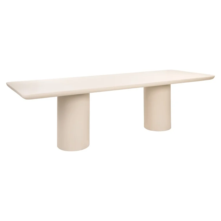 Richmond Interiors indoor/outdoor eettafel Urban Bloom 280 cm sandstone