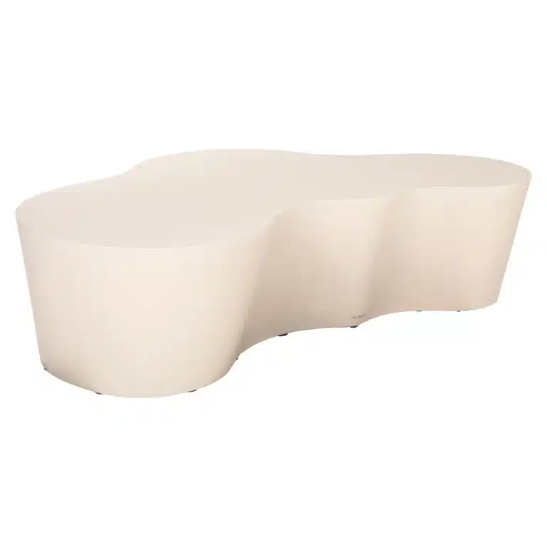 Richmond Interiors indoor/outdoor salontafel Urban Bloom 152x94x37,5 cm sandstone