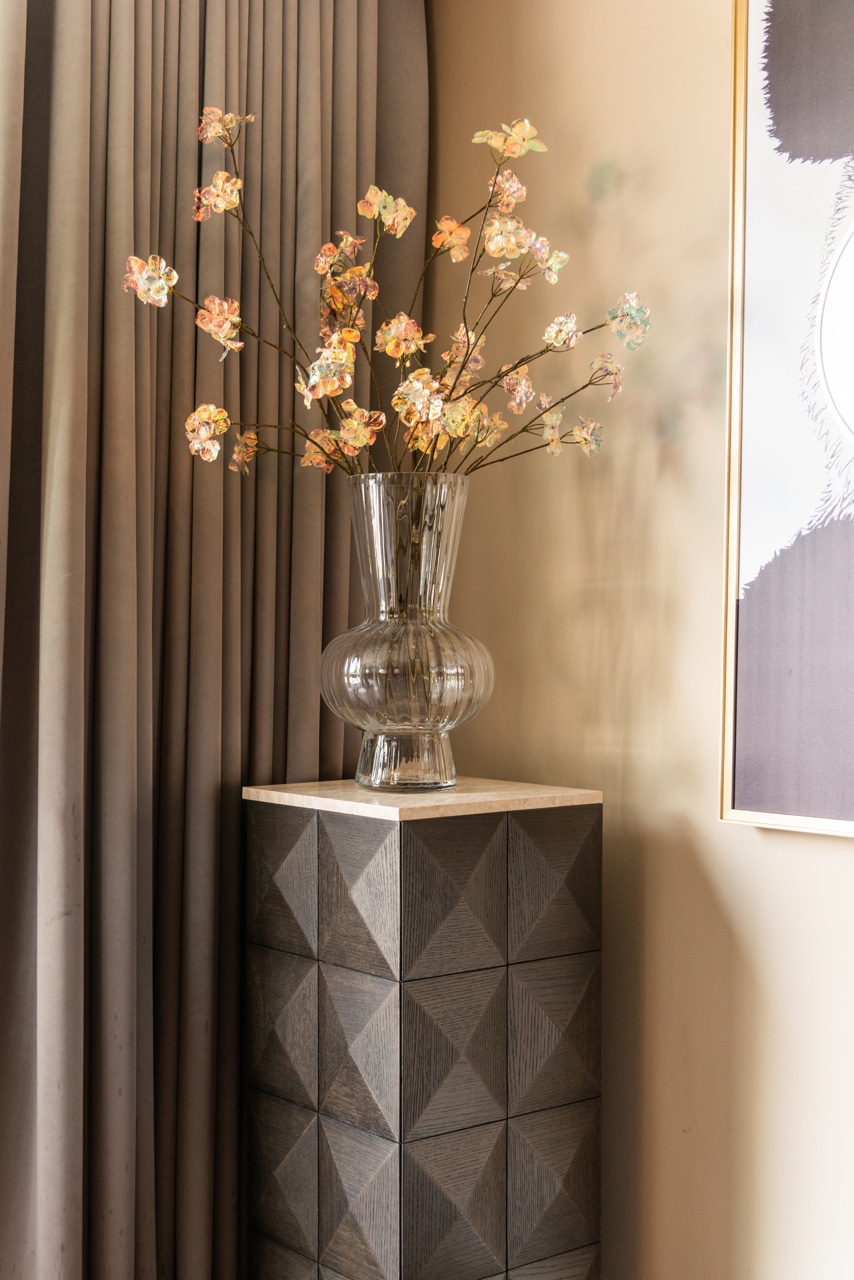 Richmond Interiors pilaar Claremont 37x37x90 cm  travertin