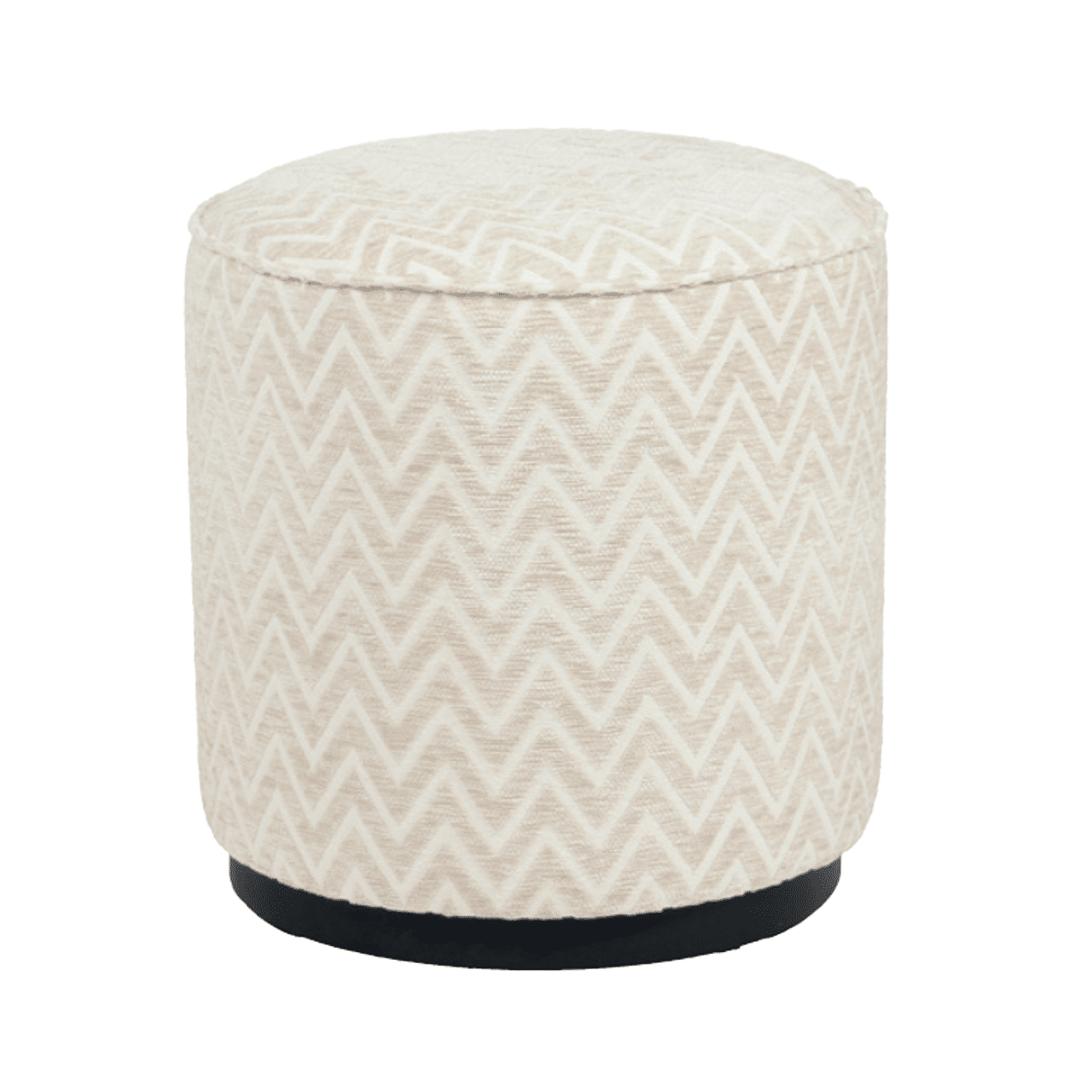 Richmond Interiors poef Lexie 45Ø beige