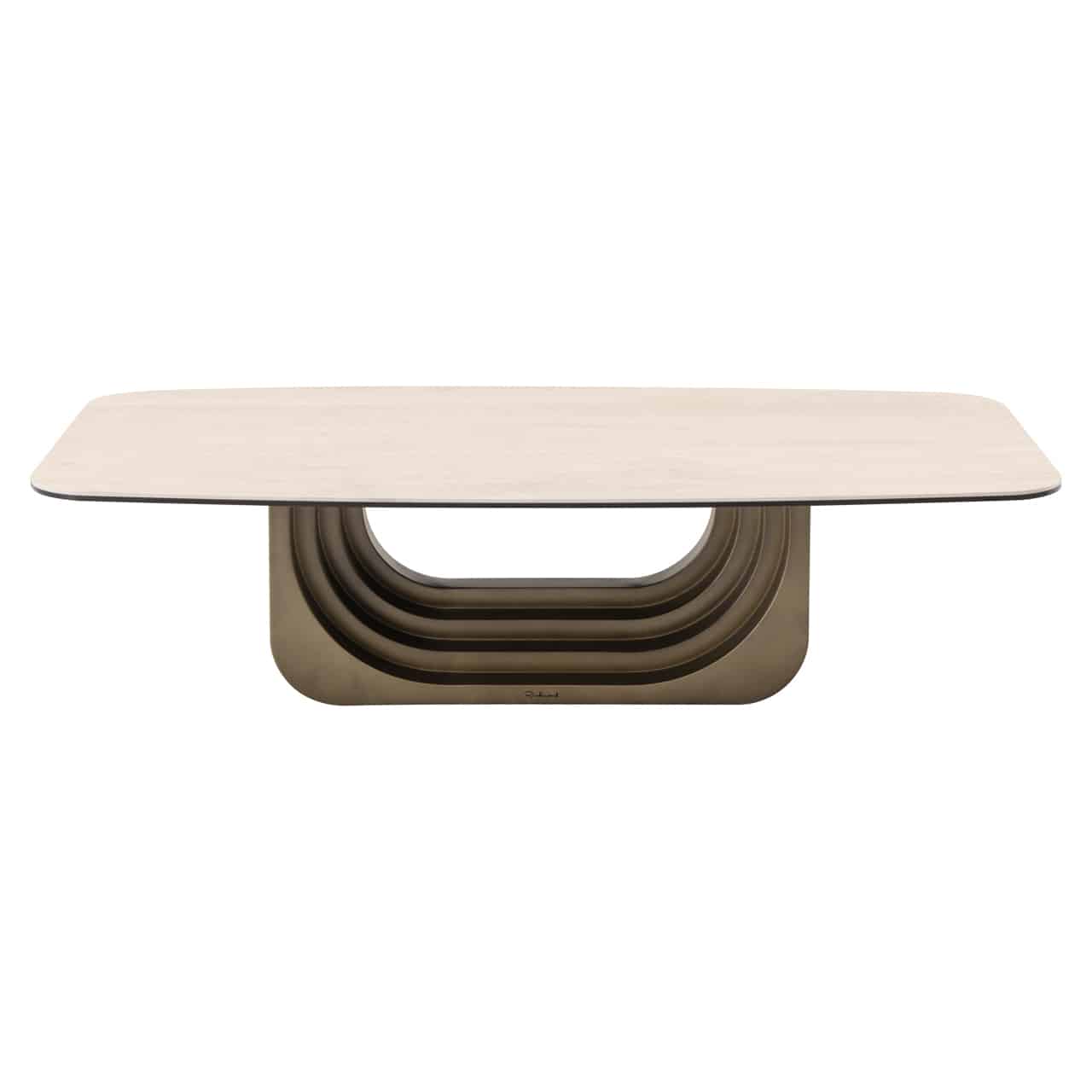 Richmond Interiors salontafel Maxfield 140x70x35 cm keramiek