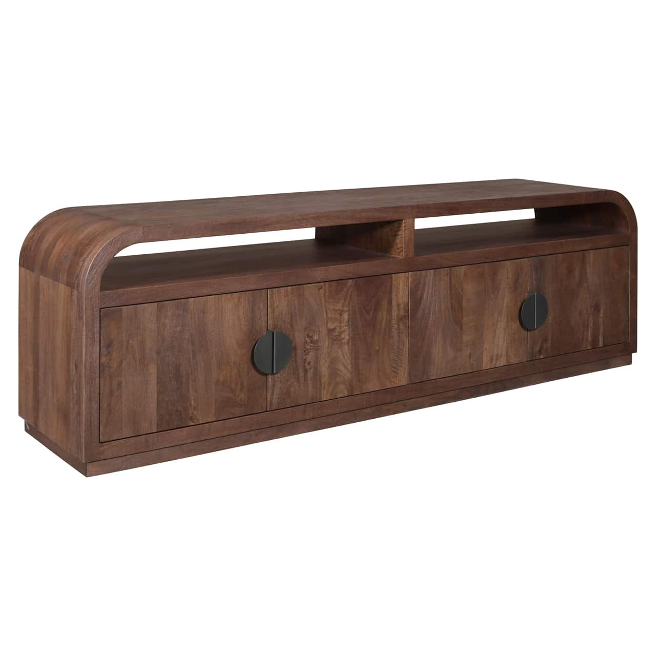Richmond Interiors tv meubel Baldwin 180x40x55 cm mangohout