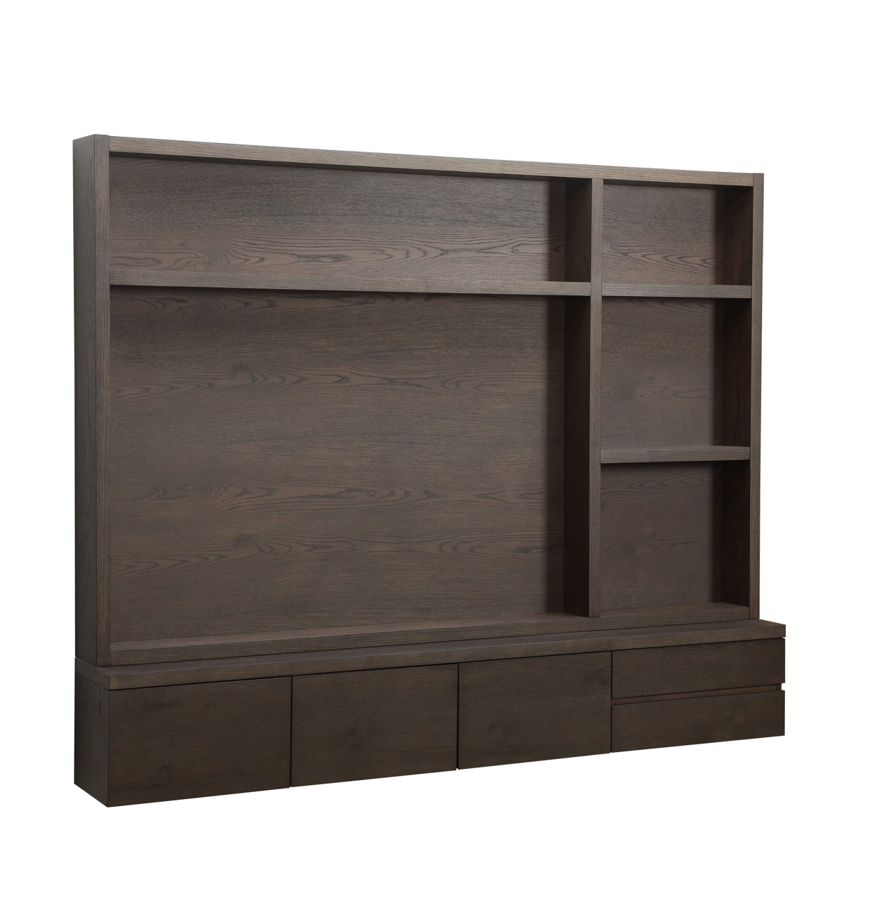 Richmond Interiors tv meubel Lachance 220x30x176 cm eiken