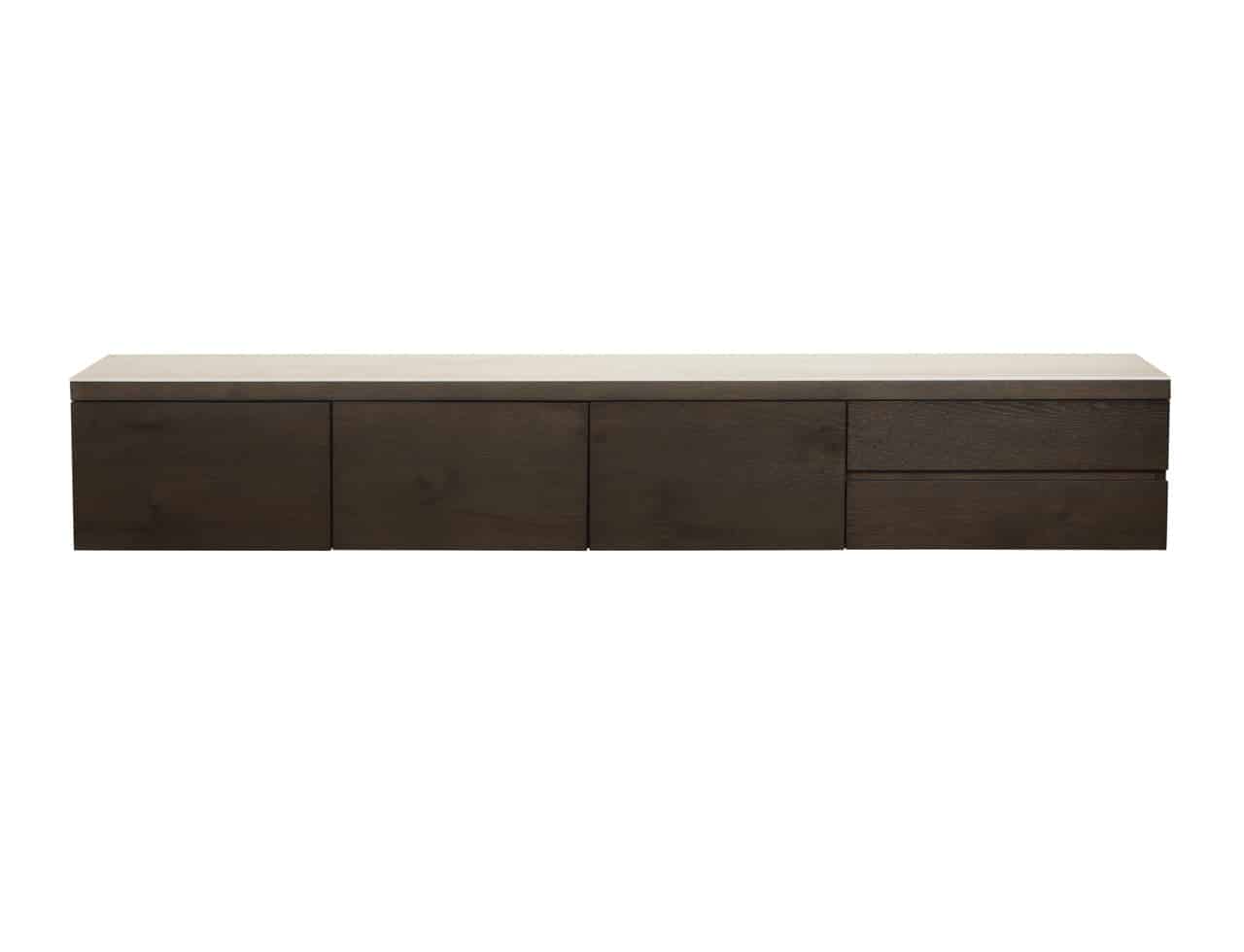Richmond Interiors tv meubel Lachance 220x30x35 cm travertin