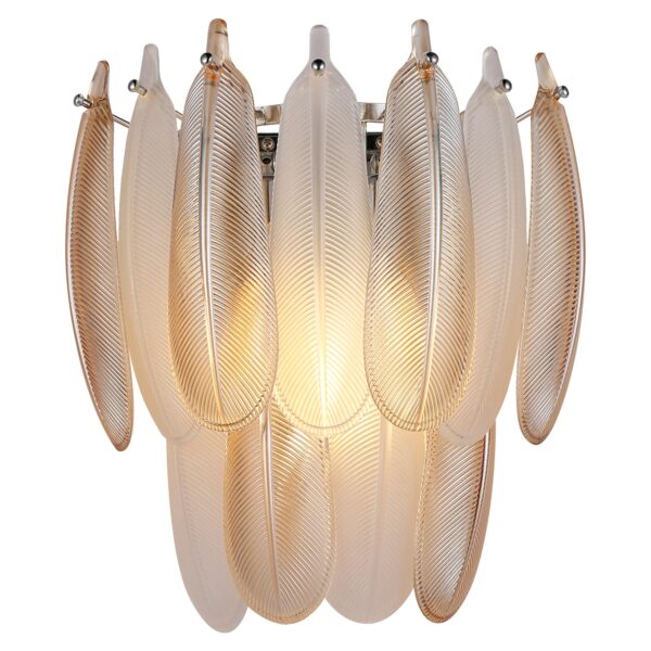 Richmond Interiors wandlamp 30x17x31 cm Chloe brass antique