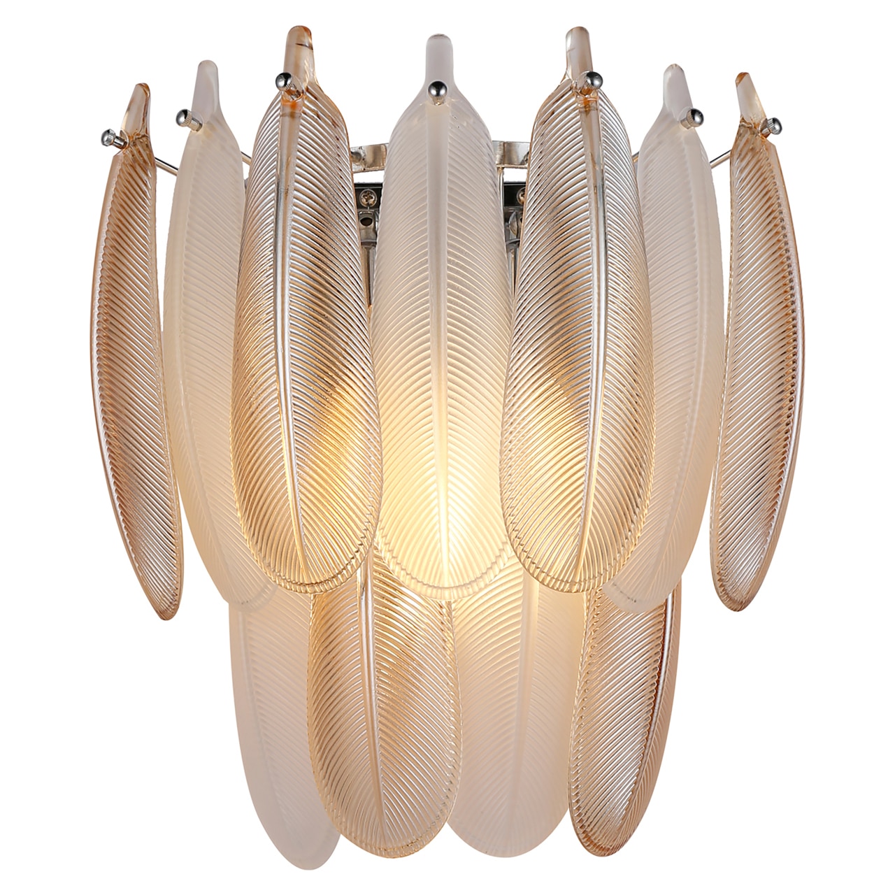 Richmond Interiors wandlamp 30x17x31 cm Chloe brass antique