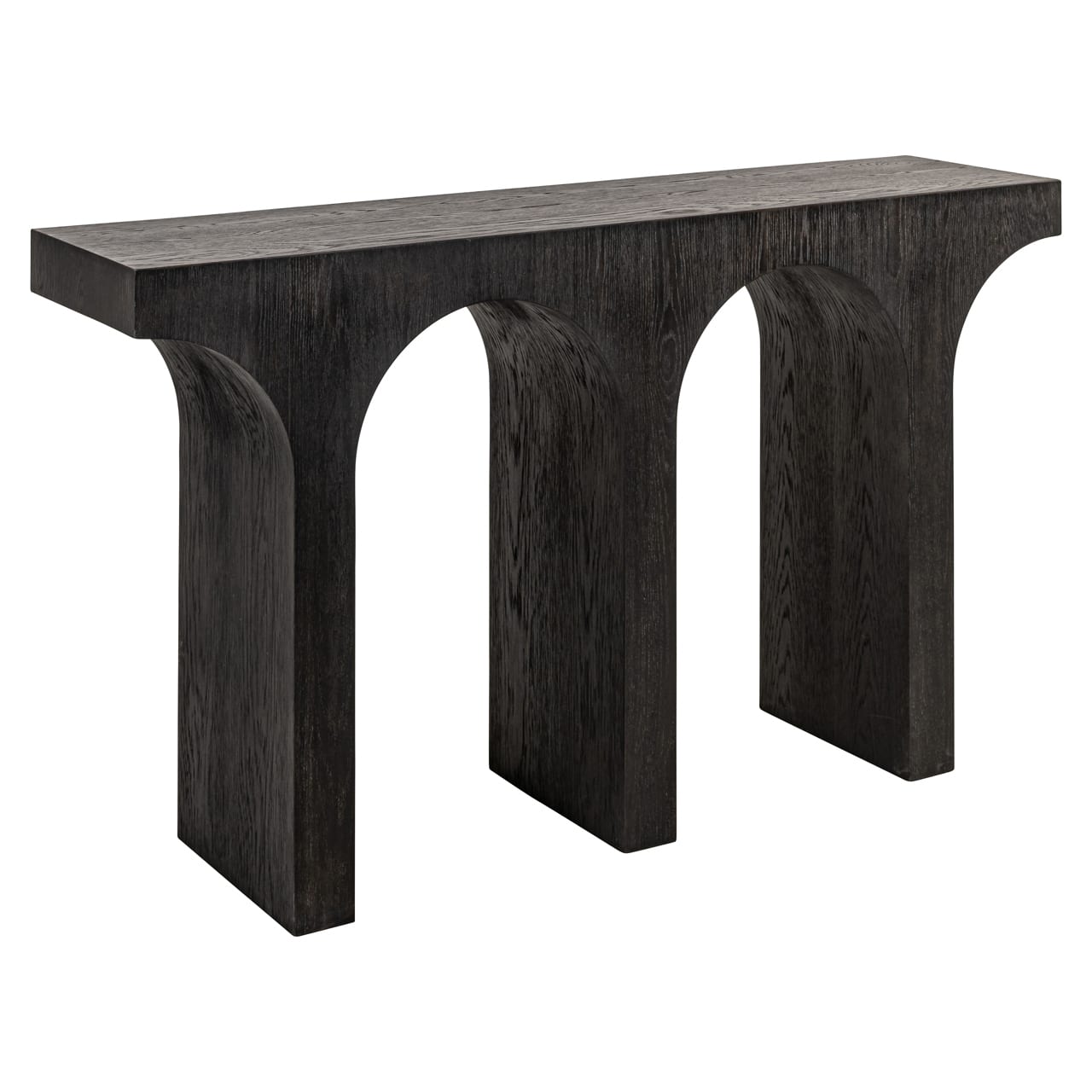 Richmond Interiors wandtafel Ashford140x35x80,5 cm eiken